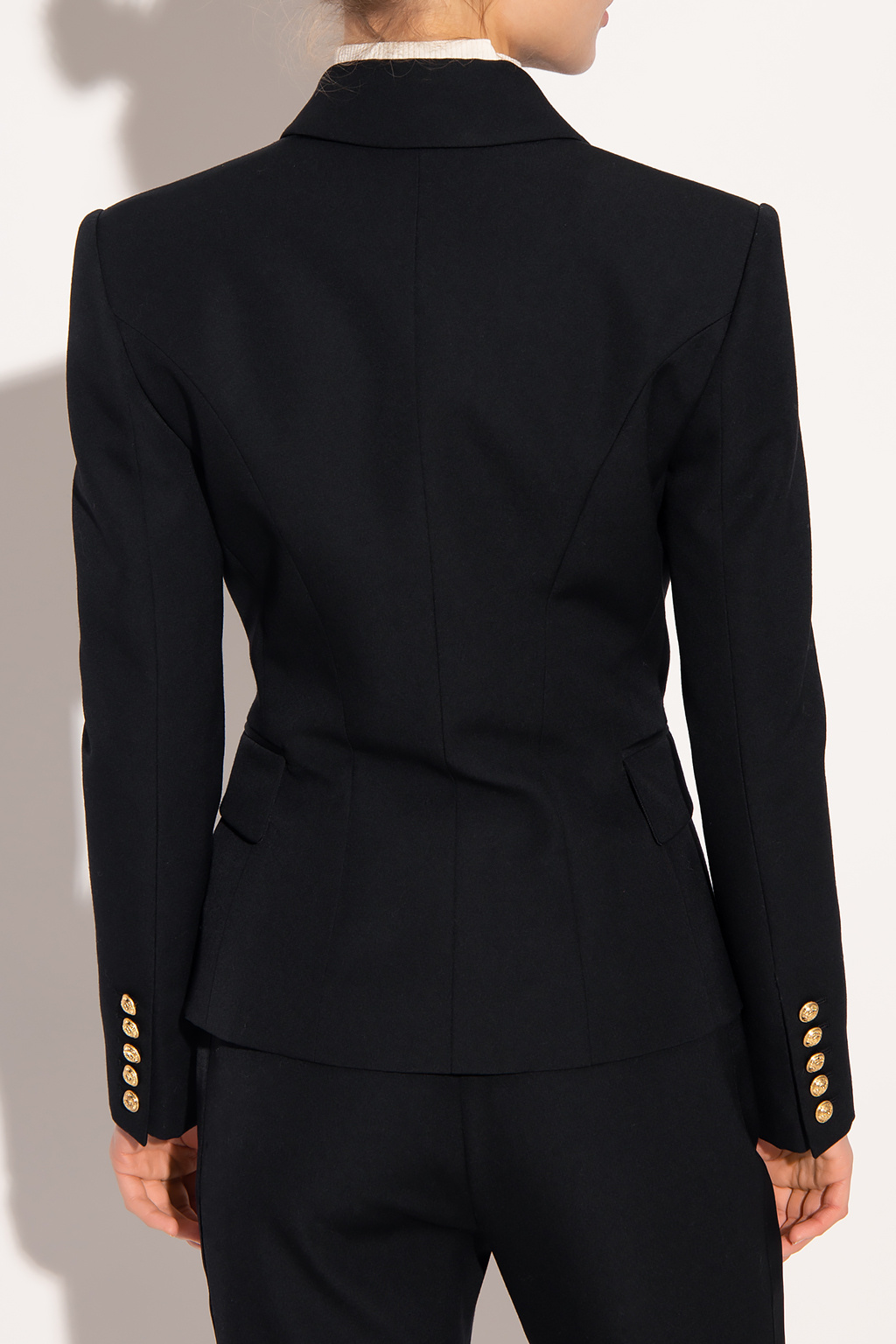 【関税込み】Balmain ブラック Buttoned 4 Pockets GDP スコート Balmain Diamond Jacquard Knit Mini Skirt (Black/White) – CNCPTS
